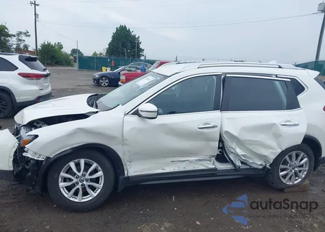 2017 Nissan Rogue Sv from USA, damaged, VIN KNMAT2MV2HP556973
